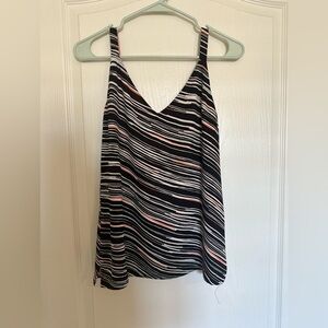 striped tank blouse